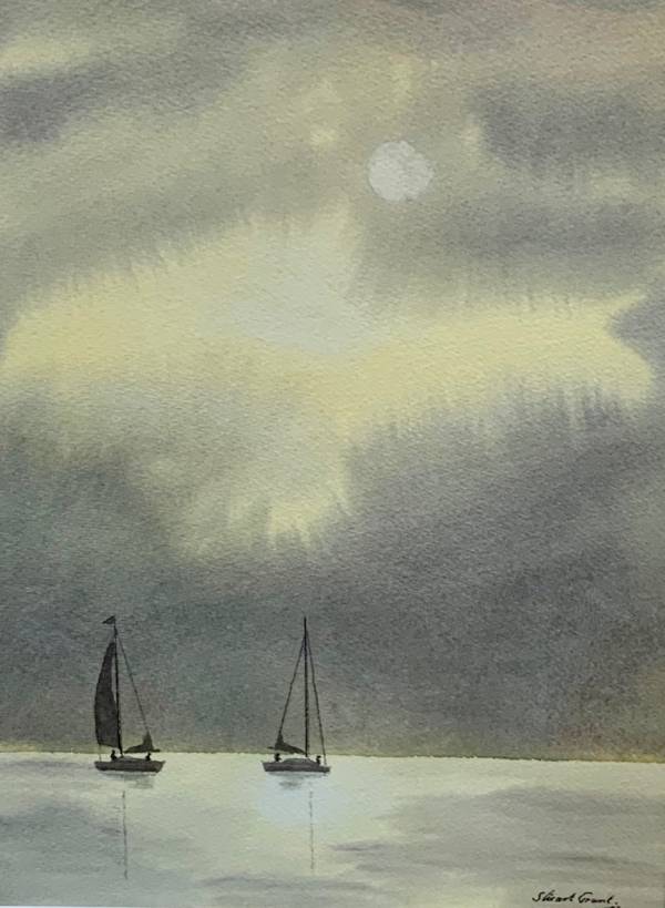 - watercolour on Paper, Painting by Stuart Grant, measuring 30 x 22 cm (H x W) framed at 48 x 41 cm £345